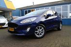 Ford Fiesta 1.0i "Titanium" Cruise - Clima - Automaat ! 100, Gebruikt, Zwart, Blauw, Bedrijf