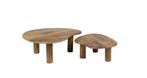 Nieuw! Organische salontafels, Ophalen, Nieuw, Hout, 75 cm of meer