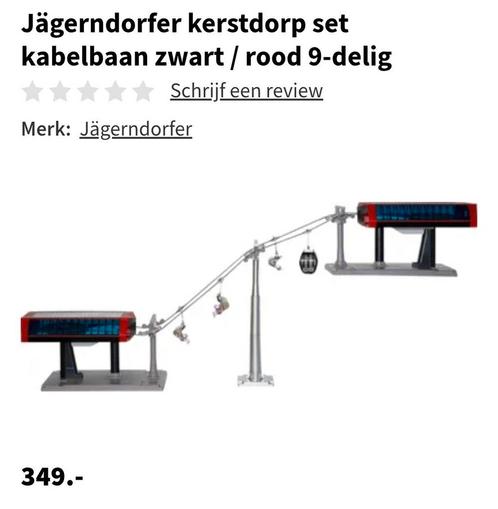 Nieuwe elektrische kabelbaan/ skilift met extra's, Diversen, Kerst, Nieuw, Ophalen of Verzenden