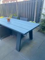 Aluminium tuintafel, Ophalen of Verzenden, Zo goed als nieuw, Rechthoekig, Aluminium