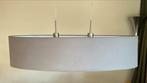 Midden grijze lamp voor boven de eettafel, Huis en Inrichting, Lampen | Lampenkappen, Ophalen, Gebruikt, Ovaal, Minder dan 25 cm