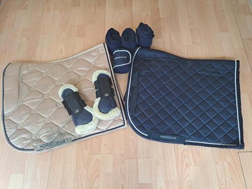 Setje horsegear dressuur full, Dieren en Toebehoren, Paarden en Pony's | Dekens en Dekjes, Zo goed als nieuw, Ophalen