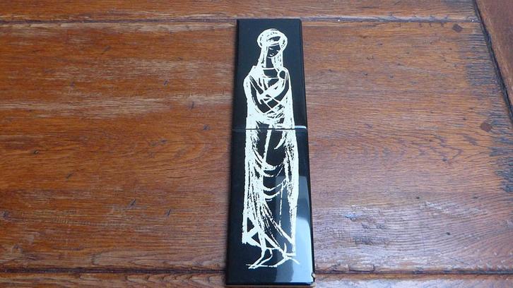 Vintage tegeltableau Villeroy & boch Mettlach, Antiek en Kunst, Antiek | Wandborden en Tegels, Ophalen of Verzenden