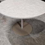 Ronde Eettafel Tu Marmerlook, 110cm van Nohr, Huis en Inrichting, Tafels | Eettafels, Ophalen, ., Rond, Nieuw