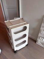Joe Colombo | Vintage trolley | Wit, Ophalen, Gebruikt, 50 tot 100 cm, Minder dan 100 cm