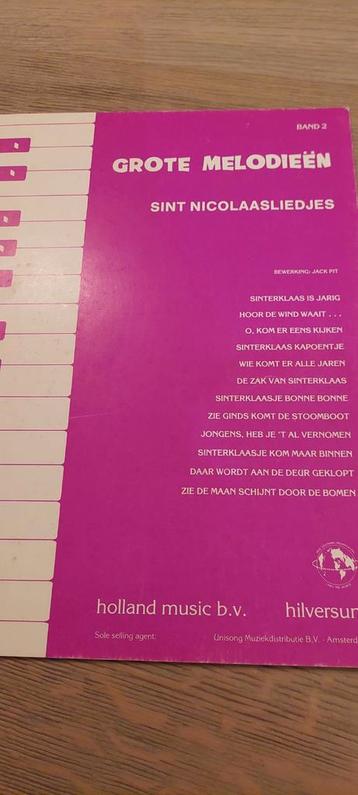 Sinterklaas liedjes op noten en cijfers voor orgel HILVERSUM beschikbaar voor biedingen