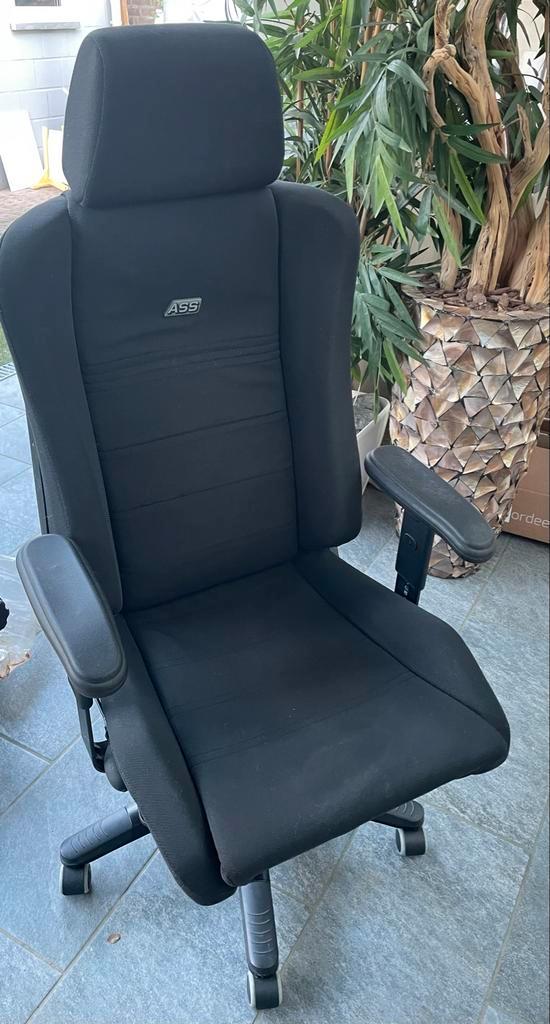 ASS Bureaustoel - Comfortabel en Stijlvol, Huis en Inrichting, Bureaustoelen, Gebruikt, Bureaustoel, Zwart, Ergonomisch, Ophalen