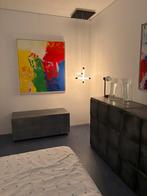 Arno Kortschot, kast als object, mdf bekleed met zink, Ophalen