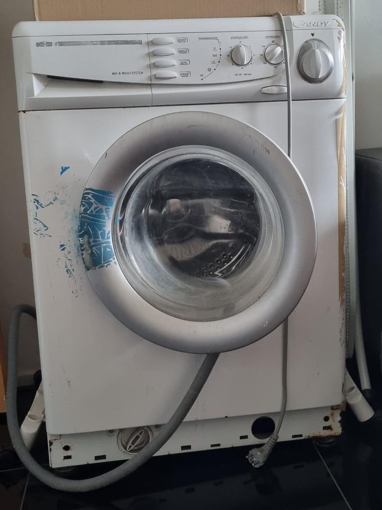 Wasmachine (defect) - Onderdelen of reparatie, Ophalen, 6 tot 8 kg, Minder dan 1200 toeren, Voorlader