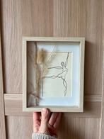 Afbeelding met lijst, Ophalen of Verzenden, Zo goed als nieuw, Hout, Minder dan 50 cm