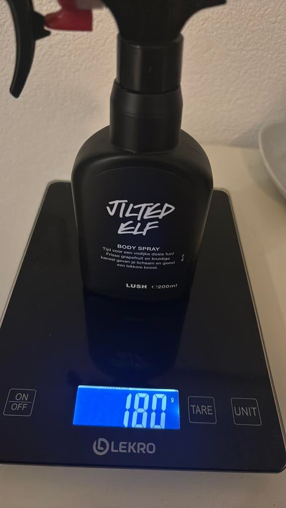 Jilted Elf lush body spray, Verzenden, Zo goed als nieuw