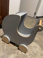 Sebra houten poppenwagen / kinderwagen, Ophalen, Zo goed als nieuw, Duw- of Trekspeelgoed