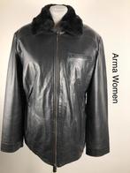 Arma Women Leren Jas  (mt: 44)028,2/8687, Kleding | Dames, Jassen | Winter, Zwart, Maat 42/44 (L), Arma Women, Ophalen of Verzenden