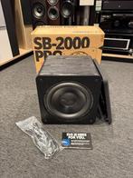 EP:Apollo SVS SB2000PRO Black Ash OPEN DOOS MODEL!!, Overige merken, Subwoofer, Ophalen of Verzenden, Zo goed als nieuw