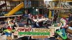 Entree 13+ en kop koffie/thee, cowboys & Indianen