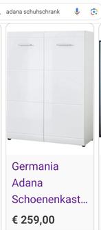 Germania Adana Schoenenkast Wit, Ophalen, Nieuw