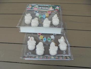 2 pakjes kerst schilderset beschikbaar voor biedingen