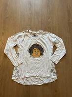 Desigual longsleeve wit lego meisje maat 134 / 140 zgan, Kinderen en Baby's, Kinderkleding | Maat 134, Desigual, Meisje, Ophalen of Verzenden