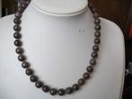 Een mooie Bruine Jaspis edelstenen ketting, Verzenden, Overige materialen, Ketting, Met edelsteen