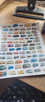 poster van volkswagenbusjes.40x30cm., Verzamelen, Posters, Ophalen of Verzenden, A1 t/m A3, Zo goed als nieuw, Rechthoekig Staand