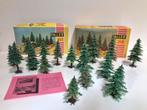 FALLER H0 Steekdennen No. 317 & 318 ca. 1960, Hobby en Vrije tijd, Overige merken, Gebruikt, Natuur, Gelijkstroom of Wisselstroom