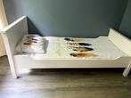 3-delige set - Bed met bijpassende kleding- en nachtkast, Ophalen, Gebruikt, 90 cm, Eenpersoons
