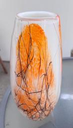 Keramische Vaas met Handgeschilderd Motief, Antiek en Kunst, Antiek | Vazen, Ophalen of Verzenden