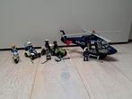 Playmobil Politie Helicopter + Voertuigen & Boef, Ophalen of Verzenden, Gebruikt