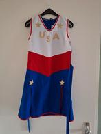 Carnaval cheerleader meisje maat 152, Ophalen of Verzenden, Gebruikt, 146 t/m 152, Meisje