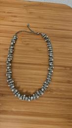 KN Jewelry ketting met glaskristallen steentjes, als NIEUW!, Sieraden, Tassen en Uiterlijk, Verstelbaar, Ophalen of Verzenden