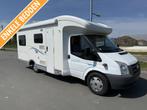 Chausson Flash 14 , 2 enkele bedden 2010 airco zeer netjes, Caravans en Kamperen, Campers, Luifel, Ford, Treinzit, Tot en met 3