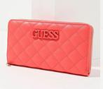 Supermooie GUESS ILLY MAXI wallet/portemonnee - Coral, Verzenden, Zo goed als nieuw, Guess