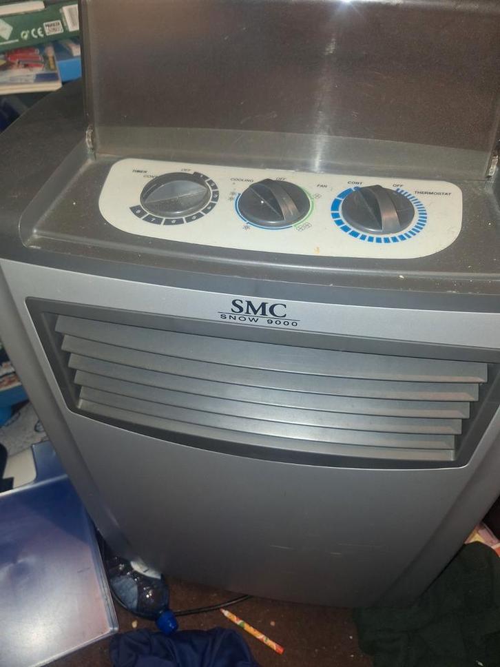 Mobiele Airco SMC Snow 9000, Witgoed en Apparatuur, Airco's, Gebruikt, Mobiele airco, Minder dan 60 m³, 3 snelheden of meer, Koelen en Ontvochtigen