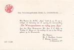 Ajax Amsterdam 1950 Uniek Ajax-document, Verzenden, Gebruikt, Ajax, Overige typen