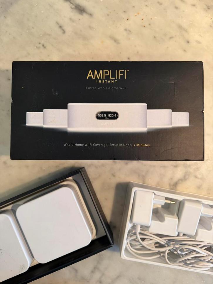 AmpliFi Instant Wi-Fi Systeem, Computers en Software, WiFi-versterkers, Gebruikt, Ophalen of Verzenden