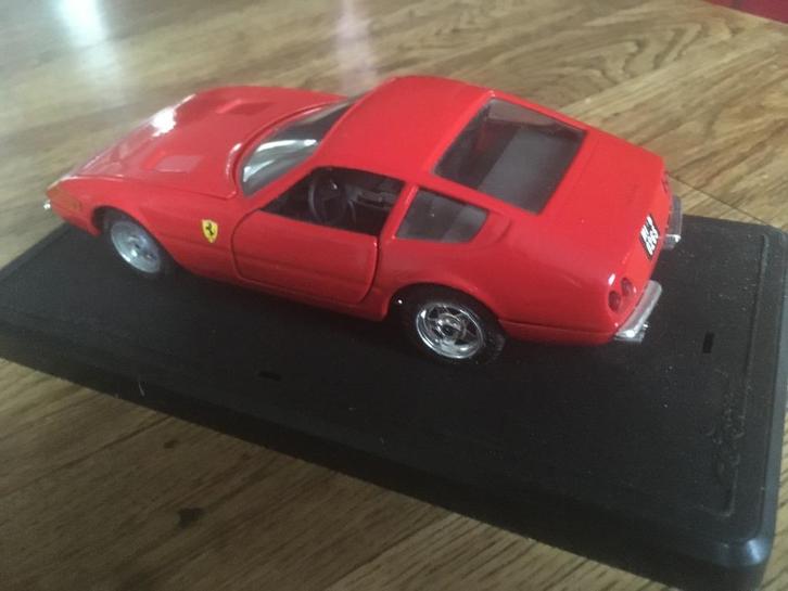Ferrari 365 GTB4 1968 Majorette, Hobby en Vrije tijd, Modelauto's | 1:24, Nieuw, Auto, Overige merken, Ophalen of Verzenden