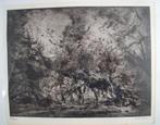 Wim Steijn - (1914-1980) - Landschap - ets -, Ophalen of Verzenden
