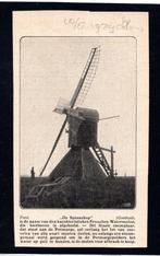 KNIPSEL - molen; Poldermolen Polder 25 Leeuwarden. Gesloopt., Verzenden, 1920 tot 1940, Friesland