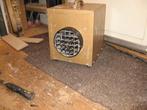 Bouwkachel 220V, Ophalen, 30 tot 80 cm, Gebruikt, Kachel