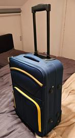 Trolley koffer, Sieraden, Tassen en Uiterlijk, Koffers, Ophalen of Verzenden, Zo goed als nieuw, Zacht kunststof