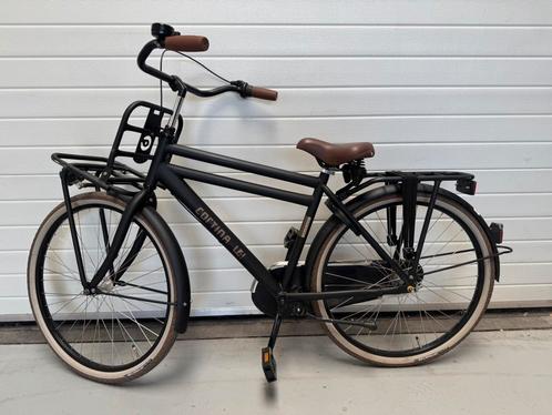 Cortina U4 26 inch Transportfiets – Matt zwart–Topfiets, Fietsen en Brommers, Fietsen | Jongens, Zo goed als nieuw, 26 inch of meer