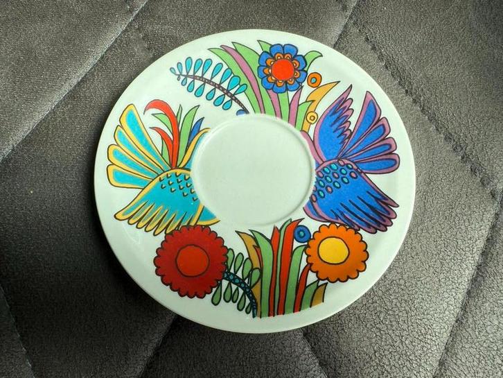 Vintage Villeroy & Boch - Acapulco schoteltje 14 cm, Huis en Inrichting, Keuken | Servies, Zo goed als nieuw, Kop(pen) en/of Schotel(s)