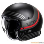 HJC V31 Byron, Zwart-Rood-Grijs, Ophalen of Verzenden, Nieuw met kaartje