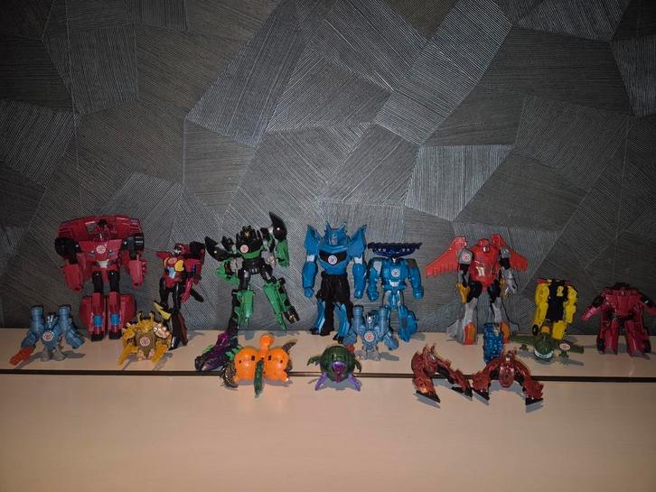 Transformers figuren – leuke set voor liefhebber of kind, Kinderen en Baby's, Speelgoed | Actiefiguren, Gebruikt, Ophalen of Verzenden