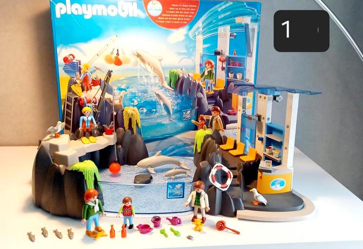 Playmobil Dolfinarium Compleet in Doos - Zo Goed Als Nieuw, Kinderen en Baby's, Speelgoed | Playmobil, Zo goed als nieuw, Complete set