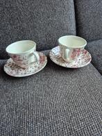 2 Royal Tudor Grindley Bouquet kop en schotels, Ophalen of Verzenden