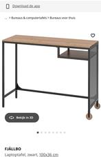 Fjallbo Ikea laptoptafel, Huis en Inrichting, Bureaus, Ophalen, Zo goed als nieuw