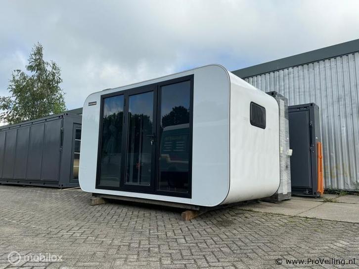 Online Veiling: StahlWorks 4M-WIT-A studio tiny house, Huizen en Kamers, Recreatiewoningen te koop
