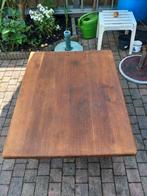Robuuste Eikenhouten Salontafel rechthoek 1.00 bij 72 cm, 50 tot 100 cm, Minder dan 50 cm, Rechthoekig, Robuust