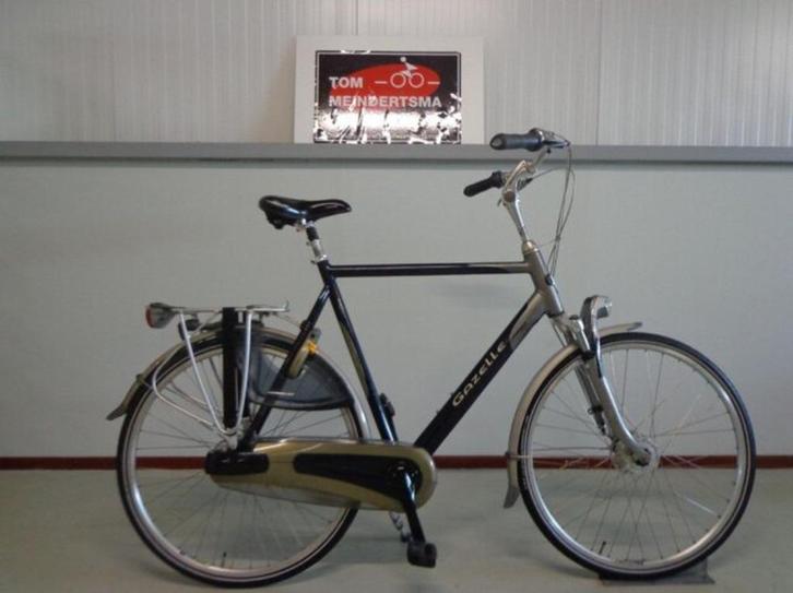 Gazelle ORANGE 8 versn. met Rollerbrake (en I-brake) met kab, Fietsen en Brommers, Fietsen | Heren | Herenfietsen, Gebruikt, Gazelle